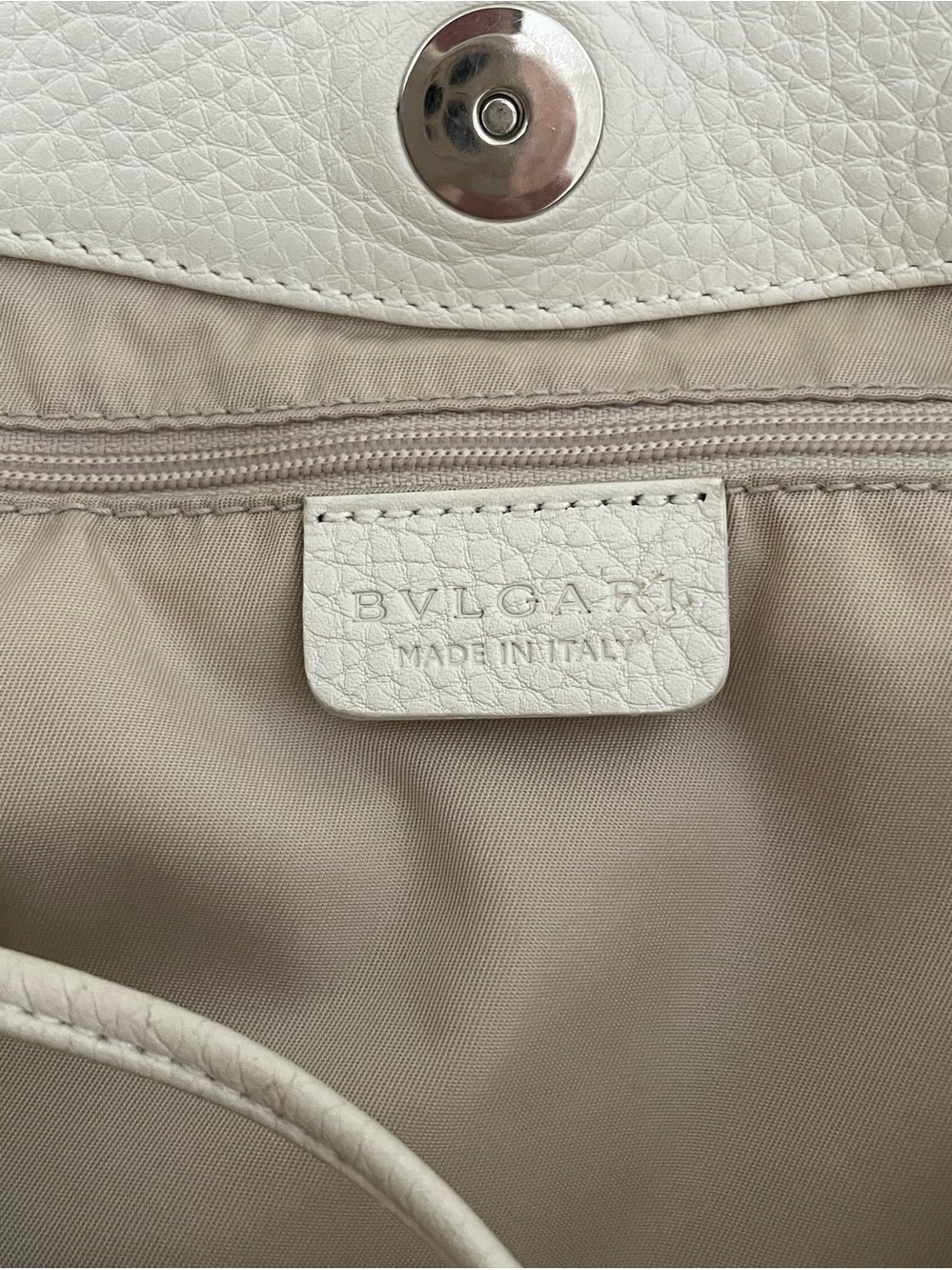 Bulgari Logo Drawstring Tote - Picture 6 of 16